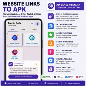 Website Links to APK